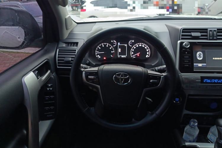 Used Toyota Prado 2018 3.5L Automatic TX-L with Rear-Mounted Spare Tire Steering Wheel