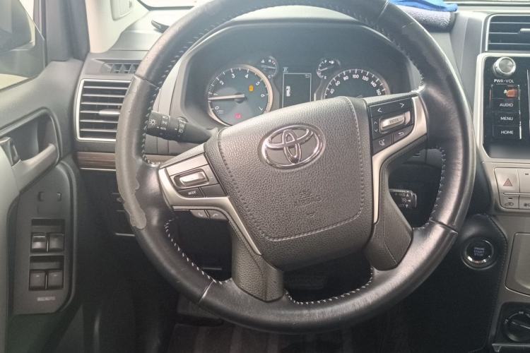 Used Toyota Prado 2018 3.5L Automatic TX-L NAVI with Rear-Mounted Spare Tire Steering Wheel