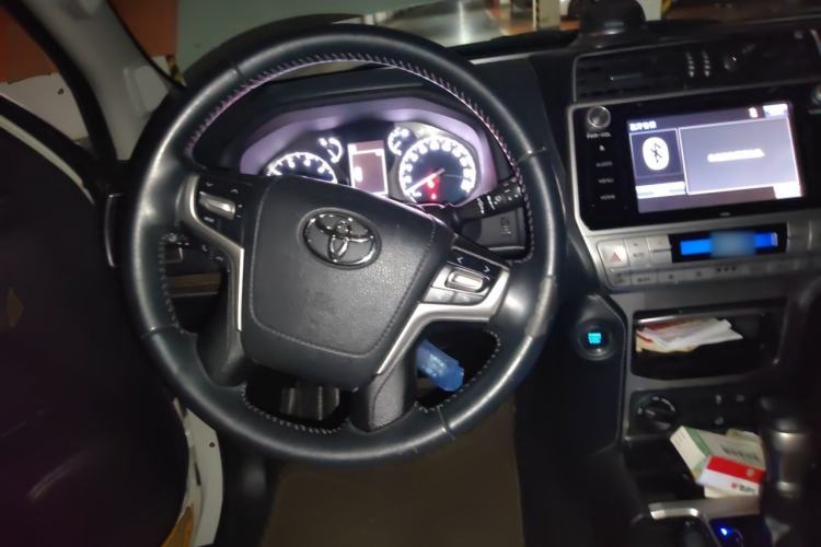 Used Toyota Prado 2018 3.5L Automatic TX-L with Rear-Mounted Spare Tire Steering Wheel
