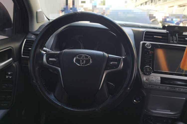 Used Toyota Prado 2018 3.5L Automatic TX-L with Rear-Mounted Spare Tire Steering Wheel