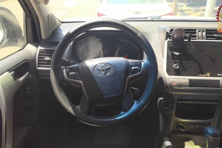 Used Toyota Prado 2018 3.5L Automatic TX-L with Rear-Mounted Spare Tire Steering Wheel