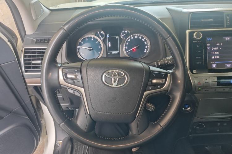Used Toyota Prado 2018 3.5L Automatic TX-L NAVI with Rear-Mounted Spare Tire Steering Wheel