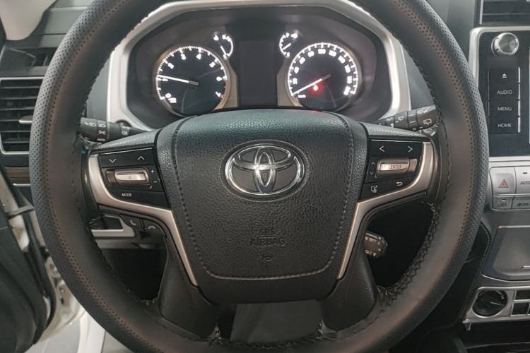 Used Toyota Prado 2018 3.5L Automatic TX-L with Rear-Mounted Spare Tire Steering Wheel