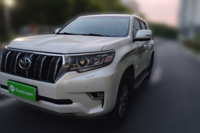 Used Toyota Prado 2018 3.5L Automatic TX-L with Rear-Mounted Spare Tire