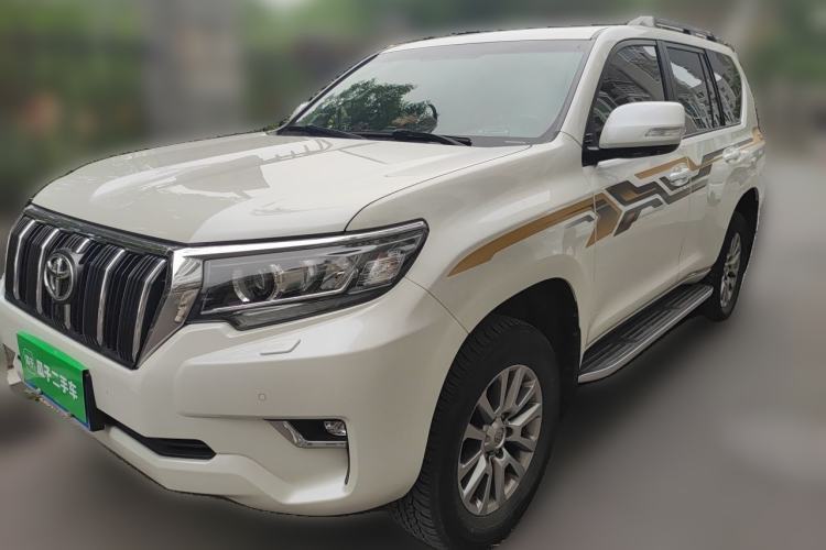 Used Toyota Prado 2018 3.5L Automatic TX-L with Rear-Mounted Spare Tire Guazi used car, China used car export, Used car for sale, Used cars, Cheapest cars for sale