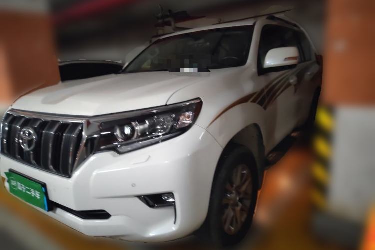 Used Toyota Prado 2018 3.5L Automatic TX-L with Rear-Mounted Spare Tire Guazi used car, China used car export, Used car for sale, Used cars, Cheapest cars for sale