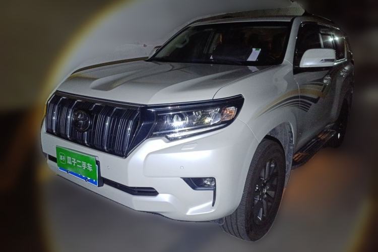 Used Toyota Prado 2018 3.5L Automatic TX-L with Rear-Mounted Spare Tire Guazi used car, China used car export, Used car for sale, Used cars, Cheapest cars for sale
