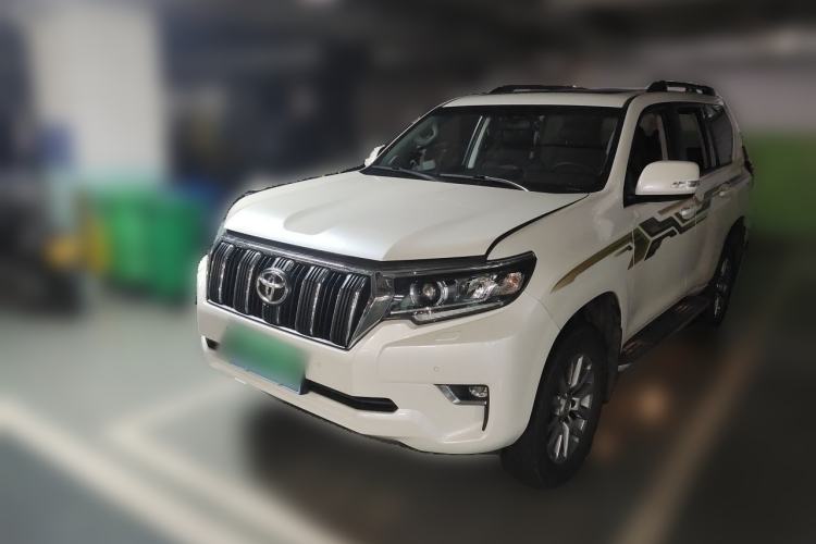 Used Toyota Prado 2018 3.5L Automatic TX-L NAVI with Rear-Mounted Spare Tire Guazi used car, China used car export, Used car for sale, Used cars, Cheapest cars for sale