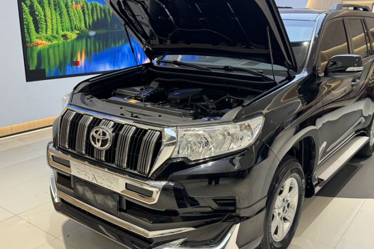 Used Toyota Prado 2019 2.7L TX Steel Wheels Underbody Mounting Sunroof – Middle East Exterior 3