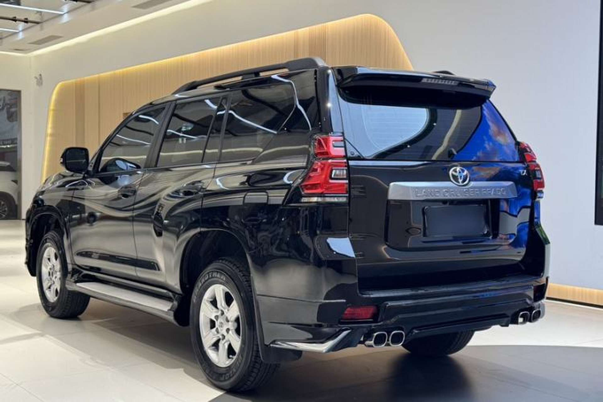 Used Toyota Prado 2019 2.7L TX Steel Wheels Underbody Mounting Sunroof – Middle East Exterior 5