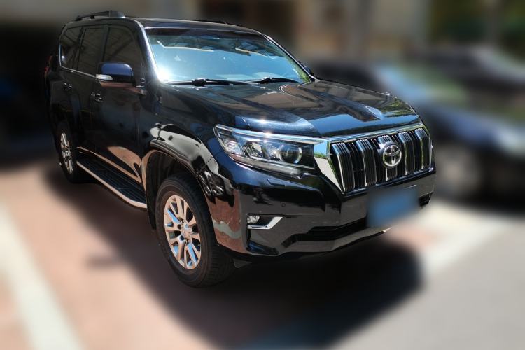 Used Toyota Prado 2019 3.5L Automatic TX-L Deluxe Edition with Rear-Mounted Spare Tire Front Right 45 Deg