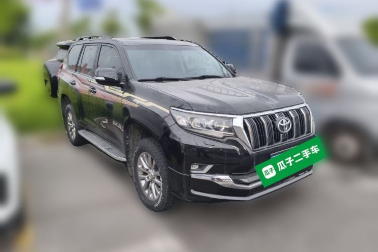 Used Toyota Prado 2019 3.5L Automatic TX-L Deluxe Edition with Rear-Mounted Spare Tire Front Right 45 Deg