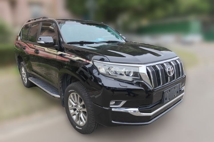 Used Toyota Prado 2019 3.5L Automatic TX-L Deluxe Edition with Rear-Mounted Spare Tire Front Right 45 Deg