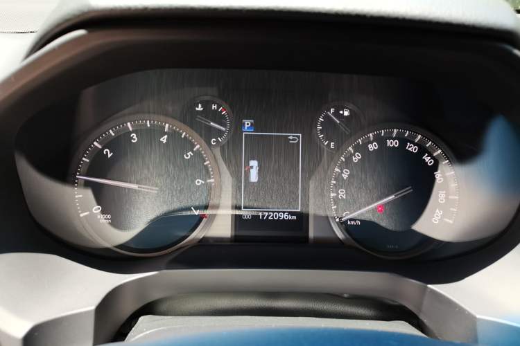 Used Toyota Prado 2019 3.5L Automatic TX-L Deluxe Edition with Rear-Mounted Spare Tire Instrument Cluster