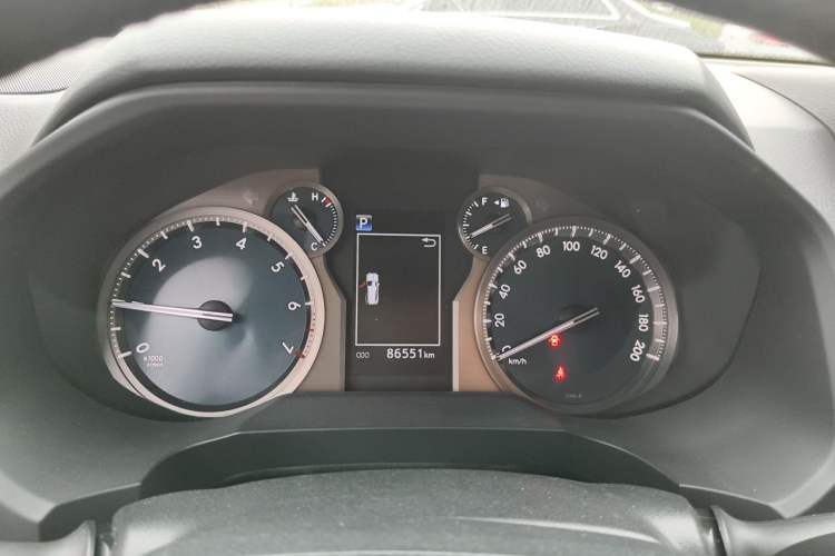 Used Toyota Prado 2019 3.5L Automatic TX-L Deluxe Edition with Rear-Mounted Spare Tire Instrument Cluster