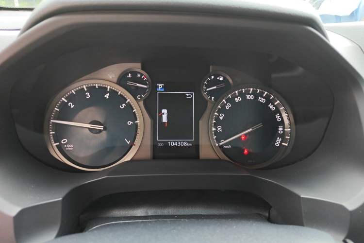 Used Toyota Prado 2019 3.5L Automatic TX-L Deluxe Edition with Rear-Mounted Spare Tire Instrument Cluster