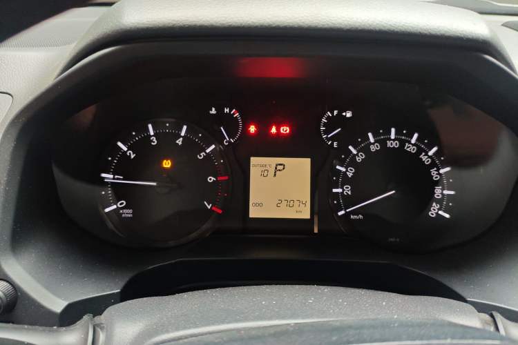 Used Toyota Prado 2019 2.7L TX Aluminum Wheels Underbody Kit Base Version Middle East Instrument Cluster