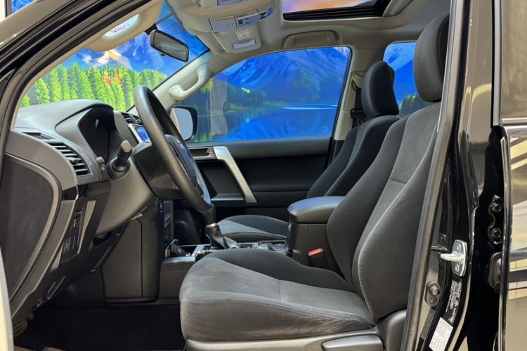 Used Toyota Prado 2019 2.7L TX Steel Wheels Underbody Mounting Sunroof – Middle East Interior 1