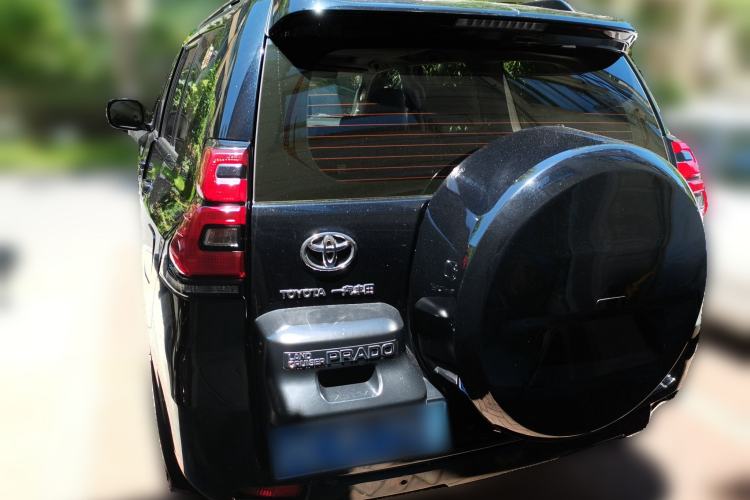 Used Toyota Prado 2019 3.5L Automatic TX-L Deluxe Edition with Rear-Mounted Spare Tire Rear Left 45 Deg