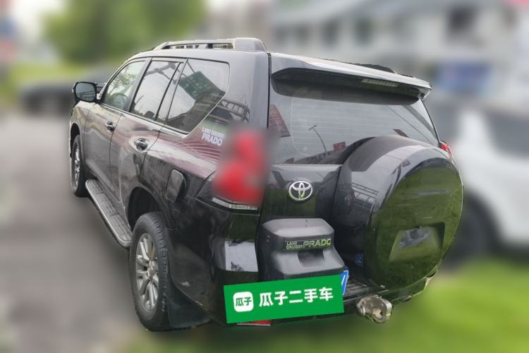 Used Toyota Prado 2019 3.5L Automatic TX-L Deluxe Edition with Rear-Mounted Spare Tire Rear Left 45 Deg