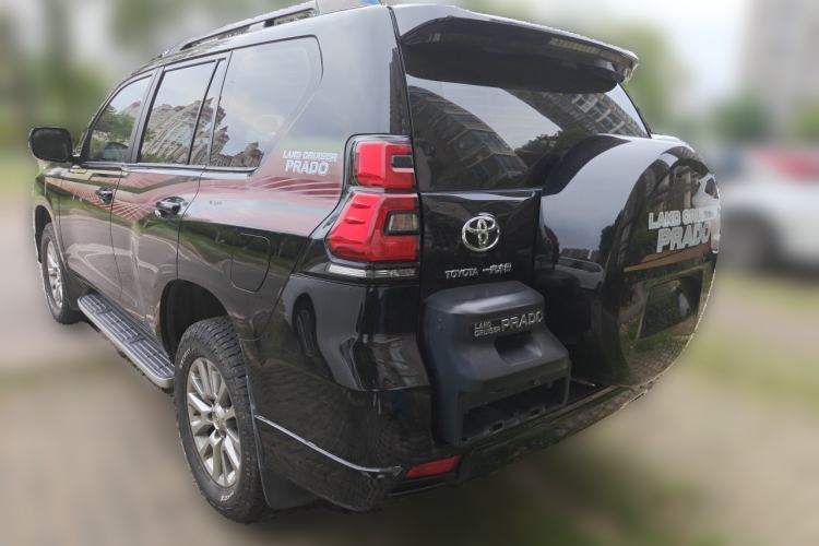 Used Toyota Prado 2019 3.5L Automatic TX-L Deluxe Edition with Rear-Mounted Spare Tire Rear Left 45 Deg