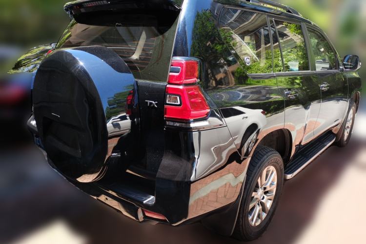 Used Toyota Prado 2019 3.5L Automatic TX-L Deluxe Edition with Rear-Mounted Spare Tire Rear Right 45 Deg