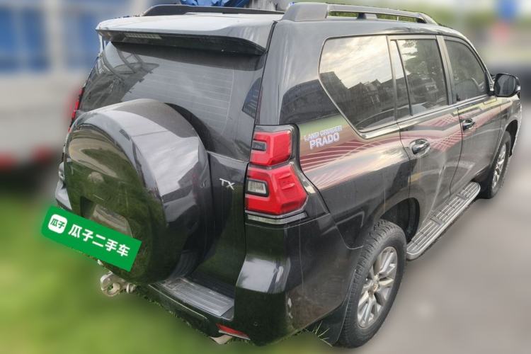 Used Toyota Prado 2019 3.5L Automatic TX-L Deluxe Edition with Rear-Mounted Spare Tire Rear Right 45 Deg