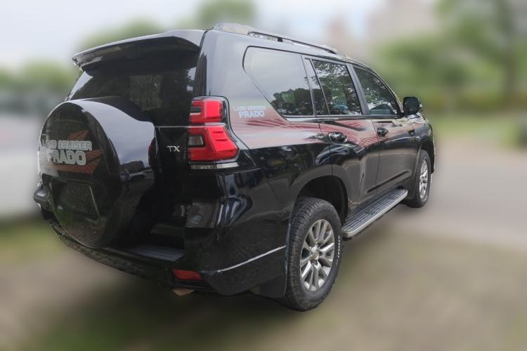 Used Toyota Prado 2019 3.5L Automatic TX-L Deluxe Edition with Rear-Mounted Spare Tire Rear Right 45 Deg