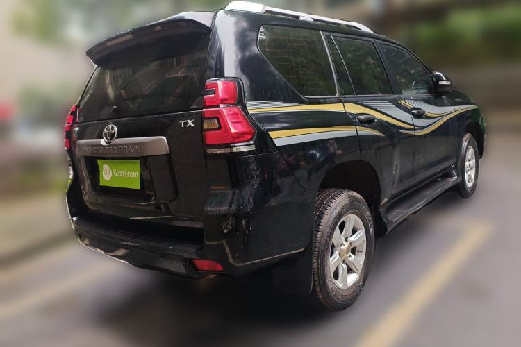Used Toyota Prado 2019 2.7L TX Aluminum Wheels Underbody Kit Base Version Middle East Rear Right 45 Deg