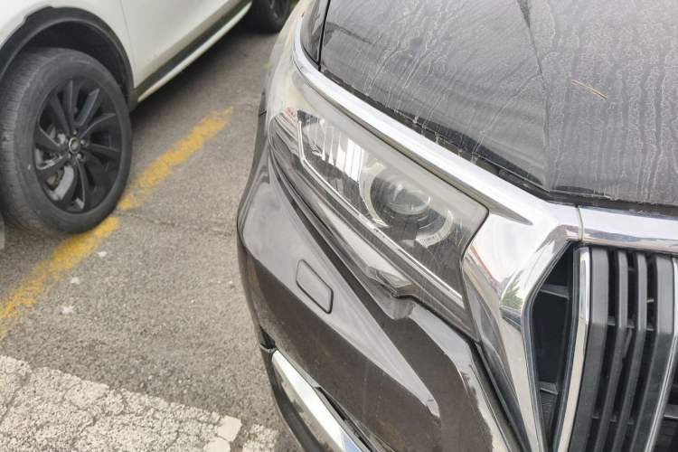 Used Toyota Prado 2019 3.5L Automatic TX-L Deluxe Edition with Rear-Mounted Spare Tire Right Front Headlight