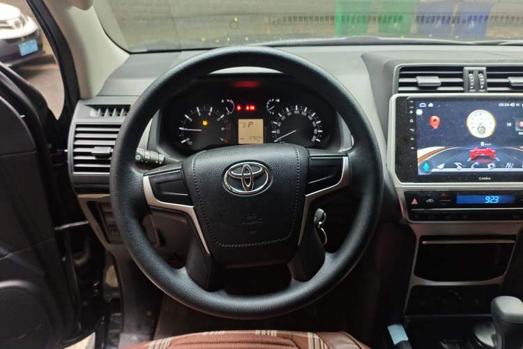 Used Toyota Prado 2019 2.7L TX Aluminum Wheels Underbody Kit Base Version Middle East Steering Wheel
