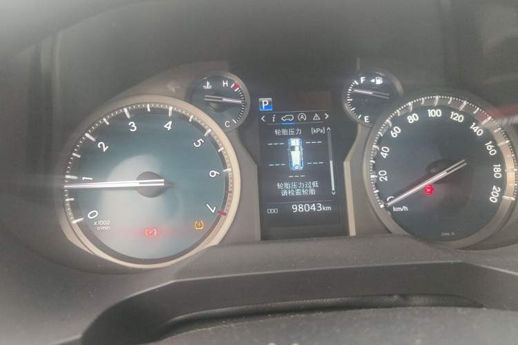Used Toyota Prado 2019 3.5L Automatic TX-L Deluxe Edition with Rear-Mounted Spare Tire Instrument Cluster