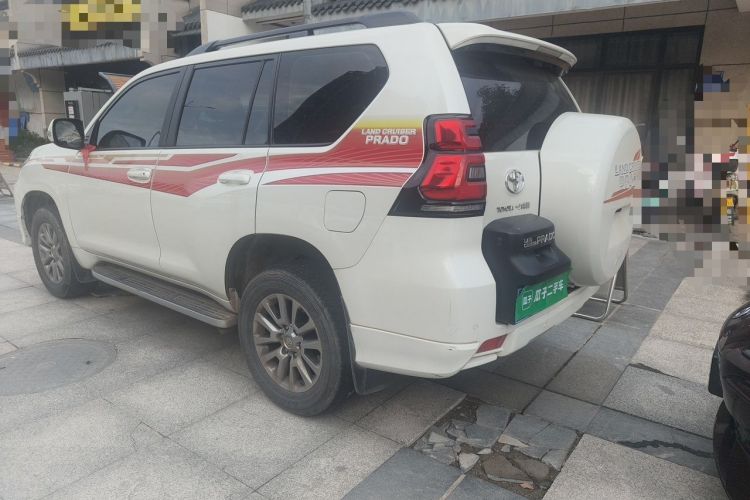 Used Toyota Prado 2019 3.5L Automatic TX-L Deluxe Edition with Rear-Mounted Spare Tire Rear Left 45 Deg