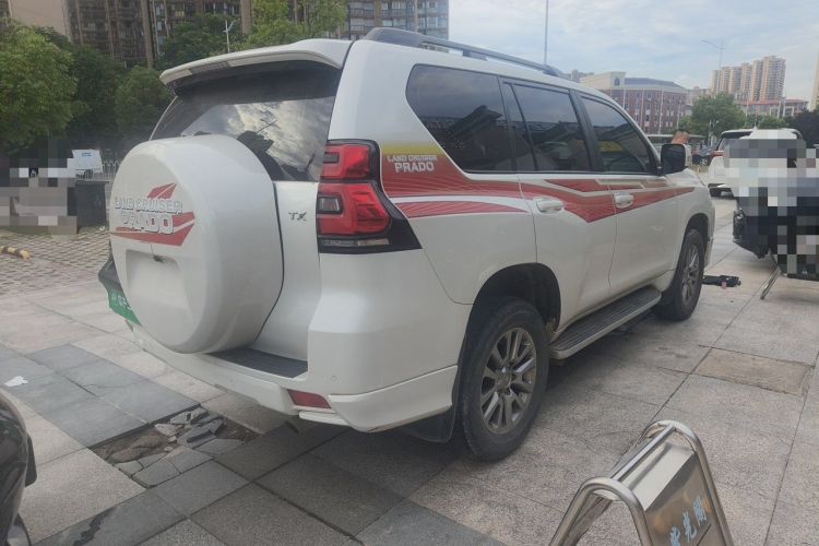Used Toyota Prado 2019 3.5L Automatic TX-L Deluxe Edition with Rear-Mounted Spare Tire Rear Right 45 Deg