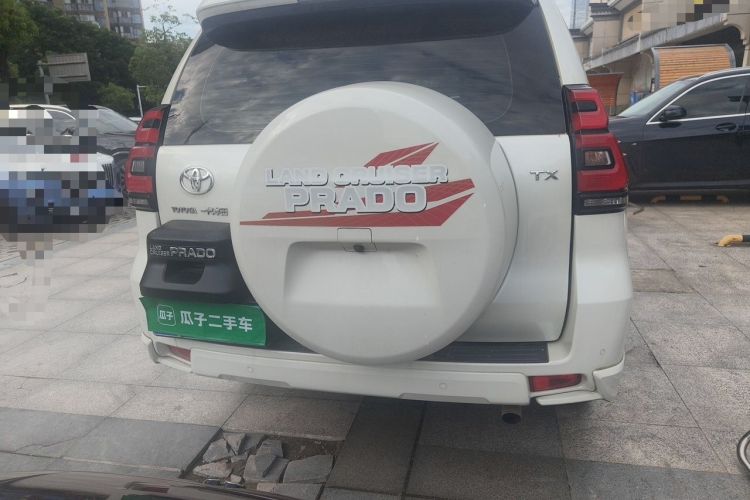 Used Toyota Prado 2019 3.5L Automatic TX-L Deluxe Edition with Rear-Mounted Spare Tire Rear