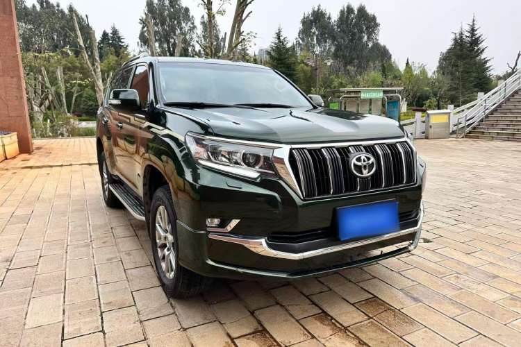 Used Toyota Prado 2019 3.5L Automatic TX-L Deluxe Edition with Rear-Mounted Spare Tire Exterior 2