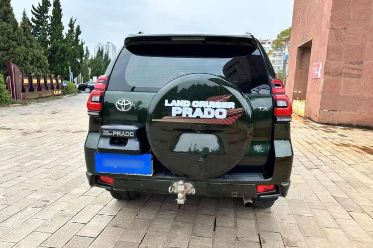 Used Toyota Prado 2019 3.5L Automatic TX-L Deluxe Edition with Rear-Mounted Spare Tire Exterior 4