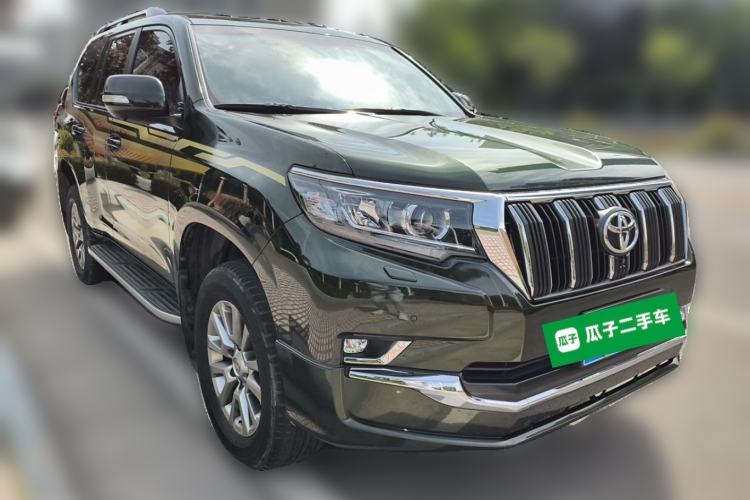 Used Toyota Prado 2019 3.5L Automatic TX-L Deluxe Edition with Rear-Mounted Spare Tire Front Right 45 Deg
