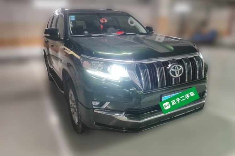 Used Toyota Prado 2019 3.5L Automatic TX-L Deluxe Edition with Rear-Mounted Spare Tire Front Right 45 Deg