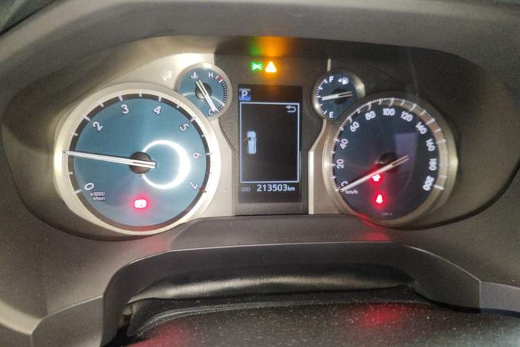 Used Toyota Prado 2019 3.5L Automatic TX-L Deluxe Edition with Rear-Mounted Spare Tire Instrument Cluster