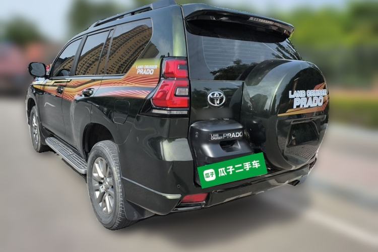 Used Toyota Prado 2019 3.5L Automatic TX-L Deluxe Edition with Rear-Mounted Spare Tire Rear Left 45 Deg