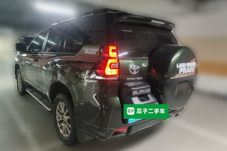 Used Toyota Prado 2019 3.5L Automatic TX-L Deluxe Edition with Rear-Mounted Spare Tire Rear Left 45 Deg