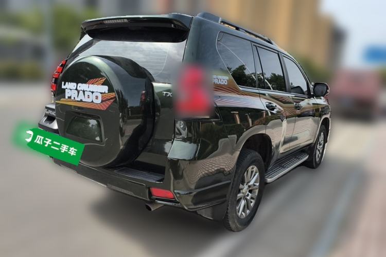 Used Toyota Prado 2019 3.5L Automatic TX-L Deluxe Edition with Rear-Mounted Spare Tire Rear Right 45 Deg