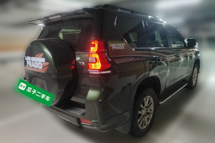Used Toyota Prado 2019 3.5L Automatic TX-L Deluxe Edition with Rear-Mounted Spare Tire Rear Right 45 Deg