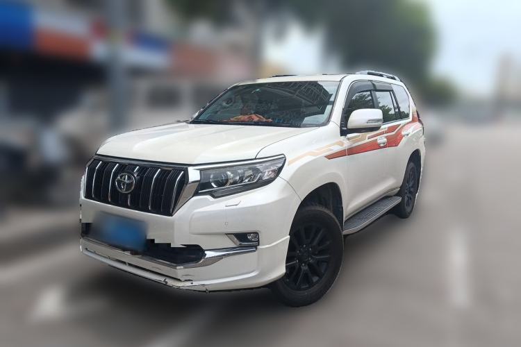 Used Toyota Prado 2019 3.5L Automatic TX-L Deluxe Edition with Rear-Mounted Spare Tire Guazi used car, China used car export, Used car for sale, Used cars, Cheapest cars for sale
