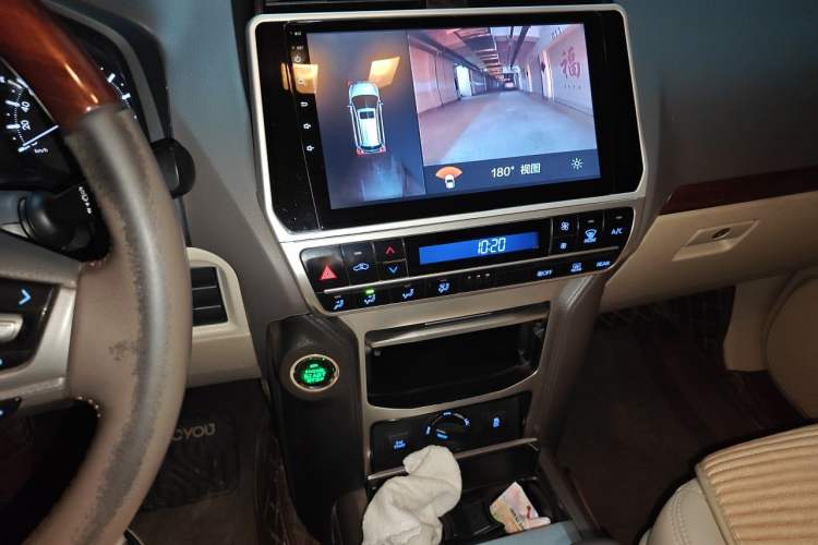 Used Toyota Prado 2019 2.7L TX-L U.S. Specification Audio And AC Panel