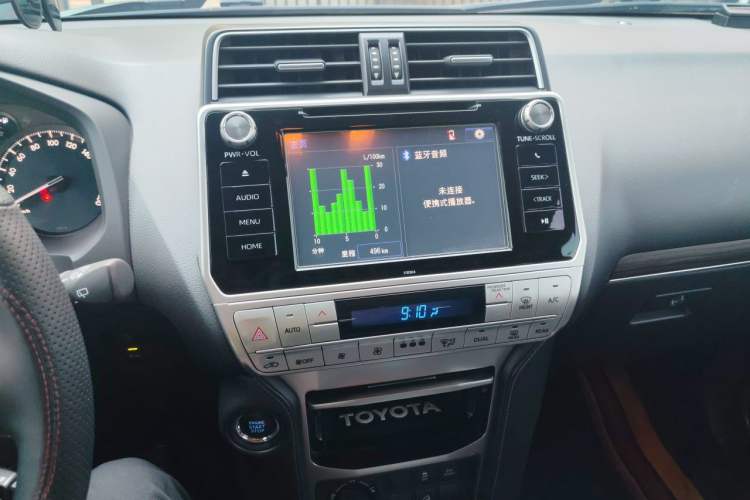 Used Toyota Prado 2019 3.5L Automatic TX-L Deluxe Edition Audio And AC Panel