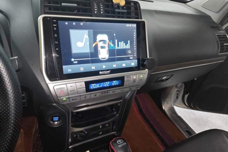 Used Toyota Prado 2019 3.5L Automatic TX-L Deluxe Edition with Rear-Mounted Spare Tire Audio And AC Panel