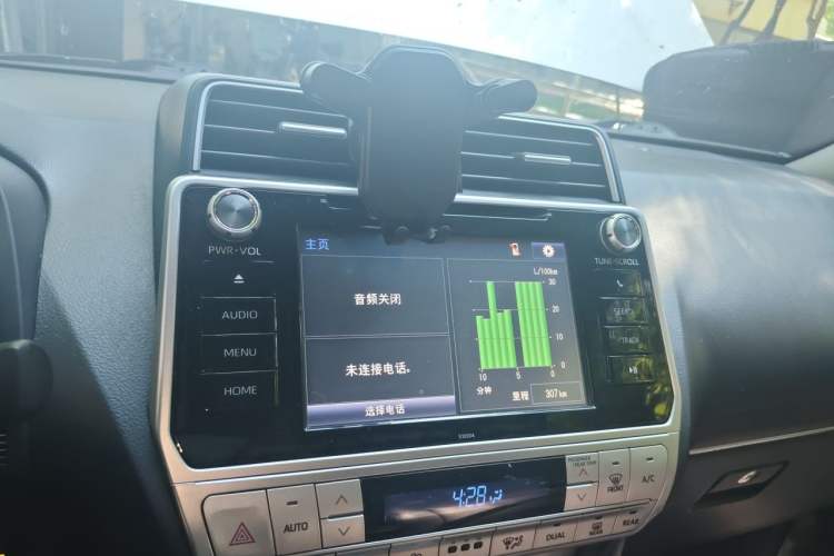 Used Toyota Prado 2019 3.5L Automatic TX-L Deluxe Edition with Rear-Mounted Spare Tire Audio And AC Panel