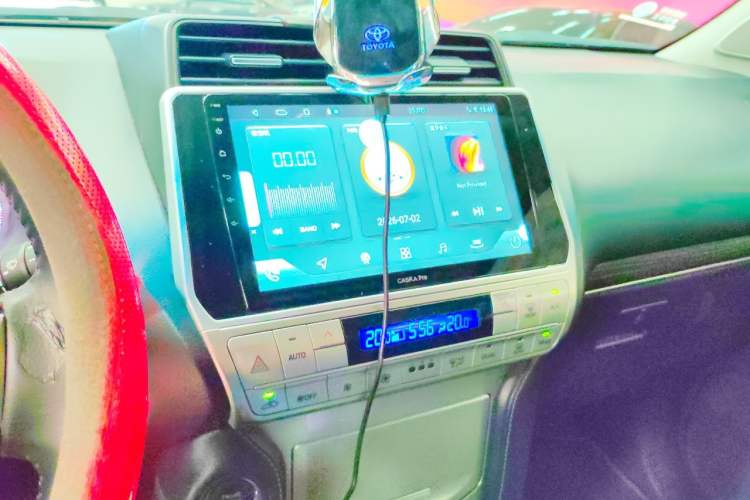 Used Toyota Prado 2019 3.5L Automatic TX-L Deluxe Edition with Rear-Mounted Spare Tire Audio And AC Panel